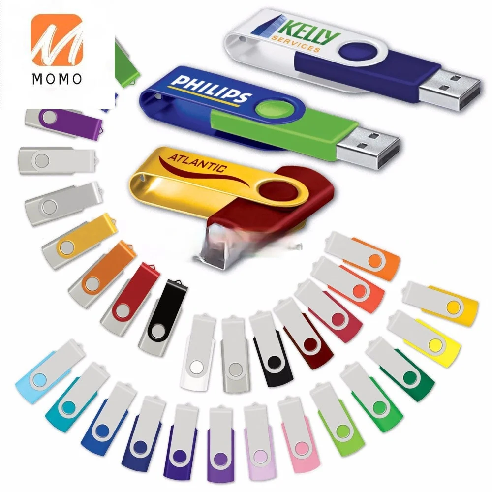 

4gb 8gb Usb 2.0 Swivel Usb Flash Drive Stick Memory Pen Drive Free Color Custom Print Logo Printing pen drive