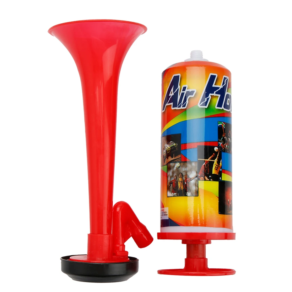 

Durable Pump Air Horn Sports Events Handheld Pumping Horn for Football Festival Cheering Celebrate Party Concerts Boating