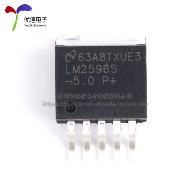 Импульсный регулятор напряжения LM2596S/LM2596T-3.3V/5 0/12/ADJ стабилизация и понижающий чип