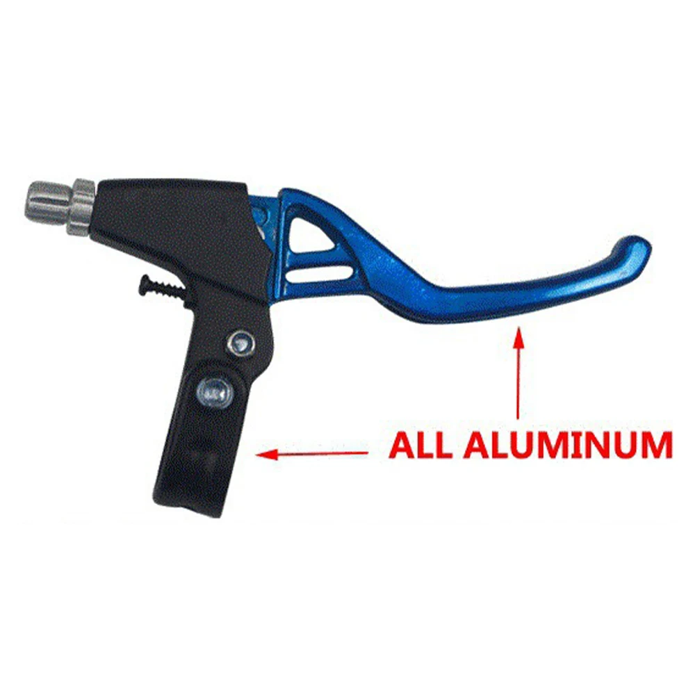 

1 Pair Universal Bicycle Brake Lever Handle Bar Full Aluminum Alloy Handlebar For Mountain Road Folding Bike Cycling Accessories
