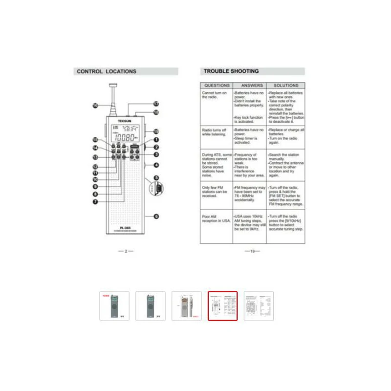 Lusya Tecsun PL 365 портативный однодиапазонный приемник полнодиапазонная цифровая