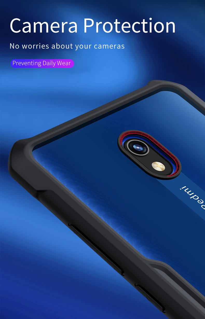 Для Xiaomi Redmi 8 чехол XUNDD Чехол подушки безопасности противоударный прозрачный защитный задний Чехол с кольцом для Redmi 8A чехол Capa