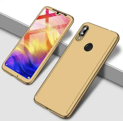 Роскошные 360 Полное покрытие противоударный чехол для Xiaomi CC9E 9X 9SE F1 Mi9 Mi8 Redmi K20Pro 4X 4XPro 6A 6PRO Note 7 6 5 F1 крышка с Стекло - Цвет: 5