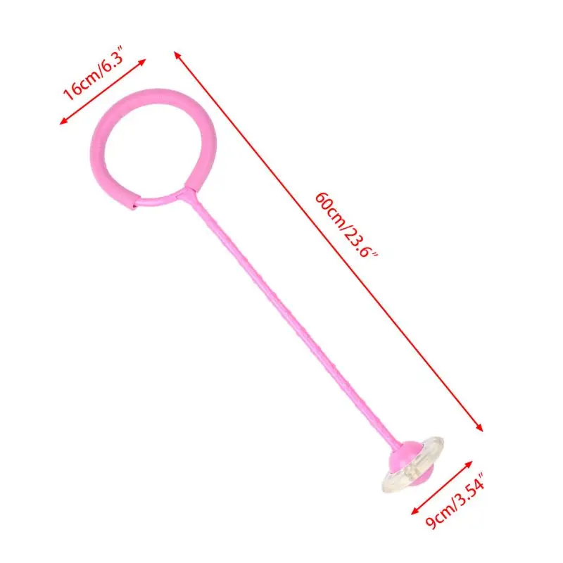 

LED Flash Jumping Foot Force Ball Outdoor Sports Toy For Adult Children Kid