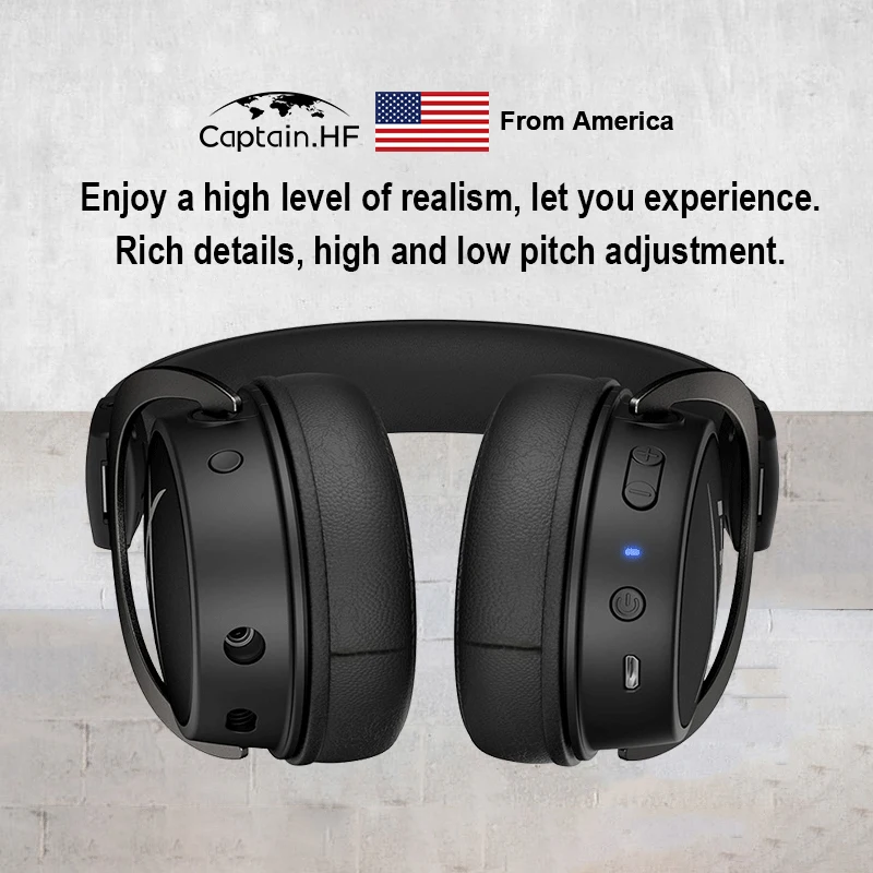 US Captain Bluetooth Hyper X Cloud MIX Game And Go Наушники 20часов Время Воспроизведения