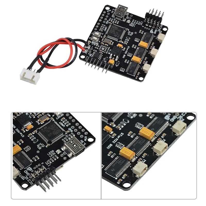 Для Storm32 BGC 32Bit 3-осевой бесщеточный карданный контроллер мотор драйвер STM32 доска с
