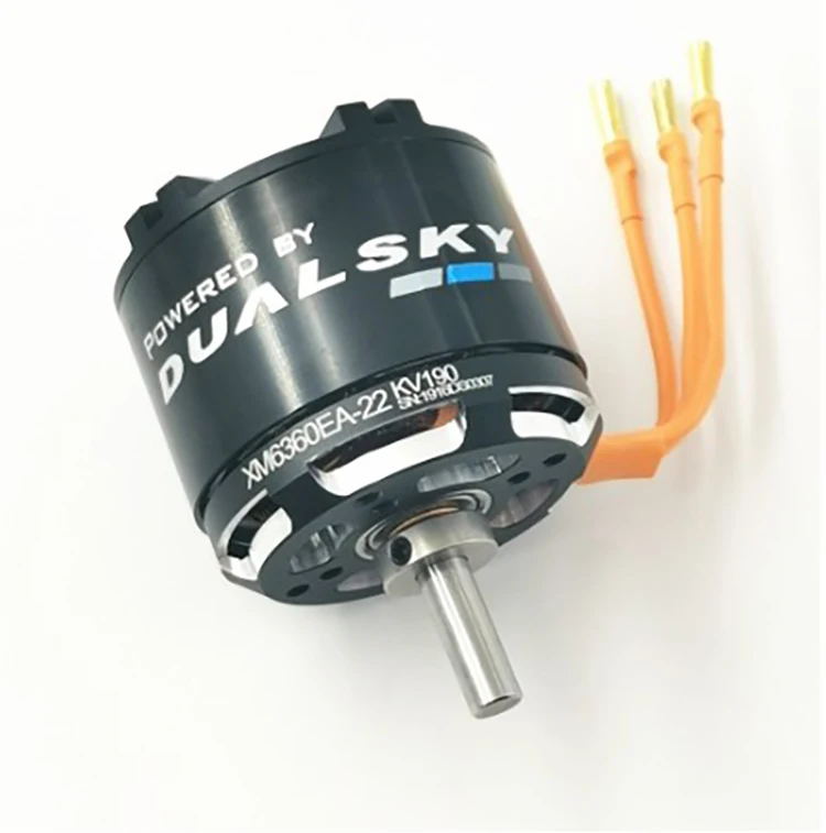 Бесщеточный двигатель DUALSKY XM6360EA lll 380KV 220KV 190KV для самолета на