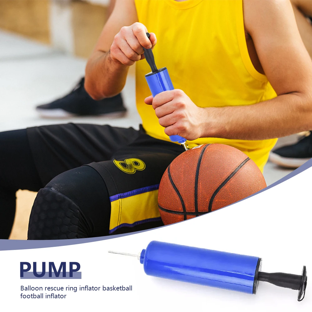 

10pcs Ball Pump Set Hand Pump Inflator Portable Ball Inflating Pump Tools With Air Hose Basketball With Needle Hand Air Pump