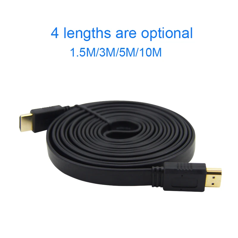 Кабель HDMI штекер 1 4 1080P 3D для HDTV PS4 Xbox проектора ноутбука компьютера Разветвитель