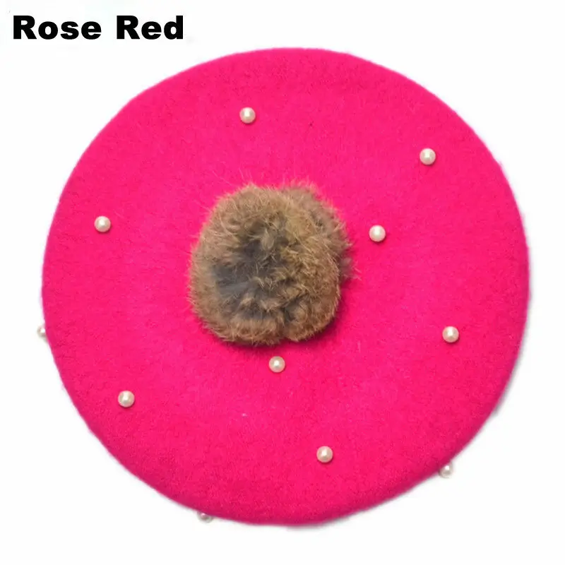 Детская шапка-бини с жемчужной тесьмой для маленьких девочек мягкая тянущаяся