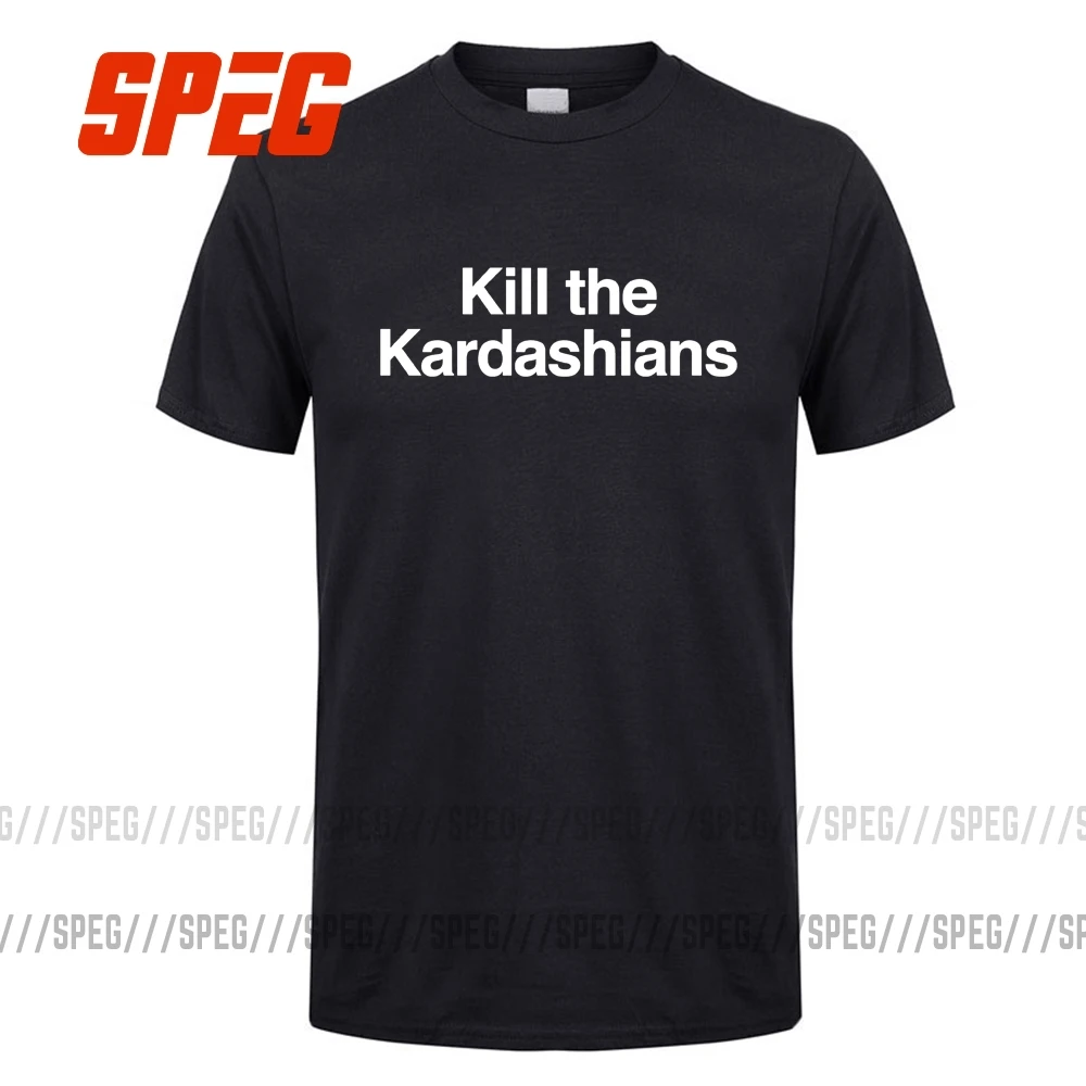 Мужская футболка с коротким рукавом Kill The Kardashians хлопковая из органического