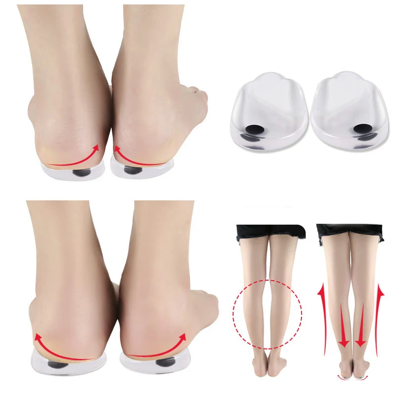 

O-leg Orthopedic Heel Insoles Correct O-leg X-leg Splay Foot Men/women Magnet Orthotics Shoes Pad Create Beauty Leg Feet Care