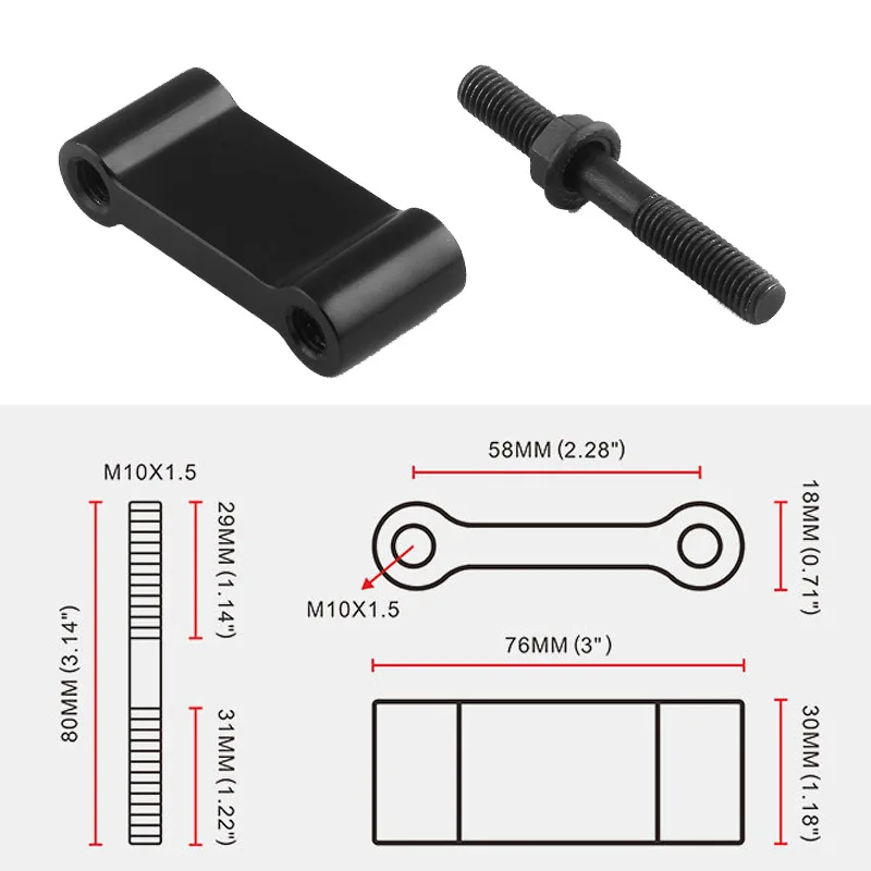 Алюминиевый переключатель костей для собак M10 * 1 5 мм ASR регулируемый Honda/Acura|Ручка