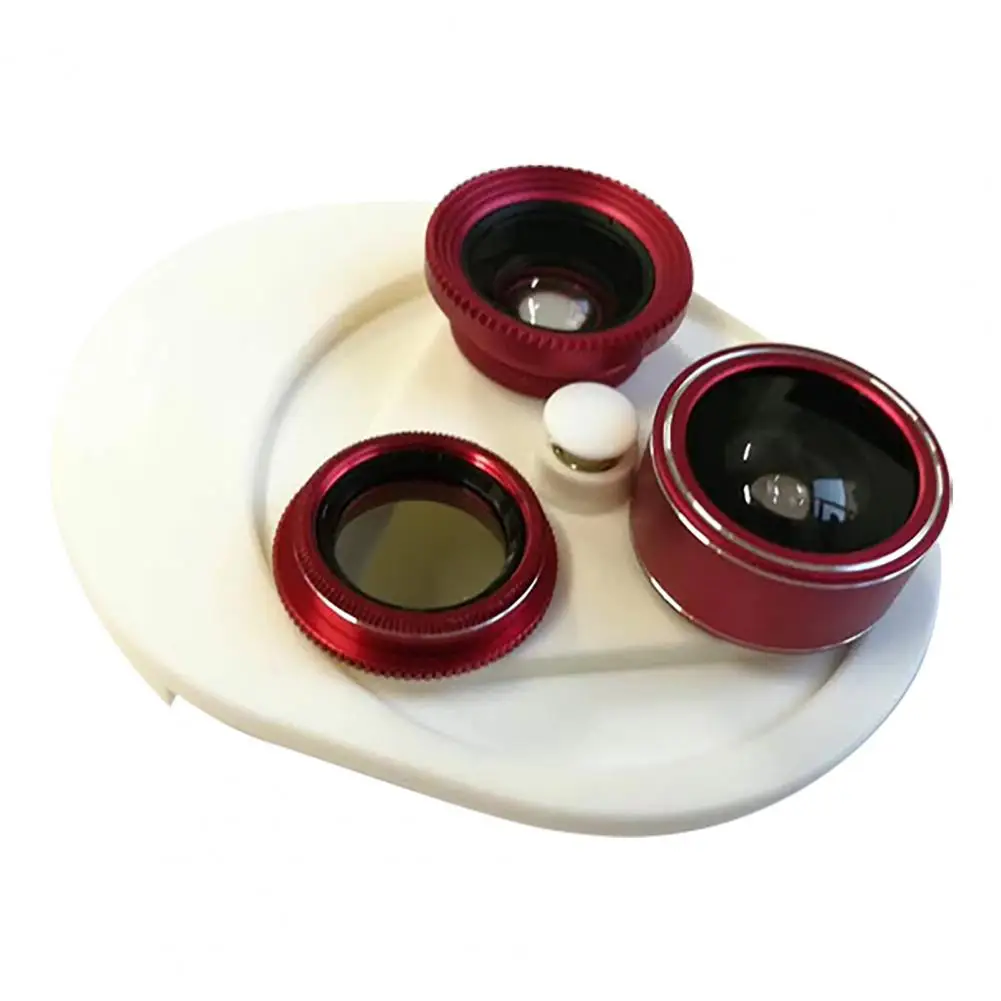 Объектив для телефона 4 в 1 универсальный внешний широкоугольный макрообъектив