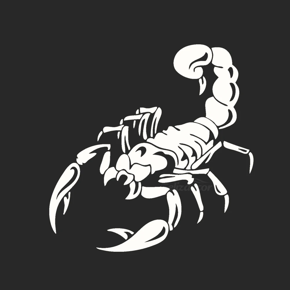 Огромное количество цветов в виде скорпиона который заставляет людей страх