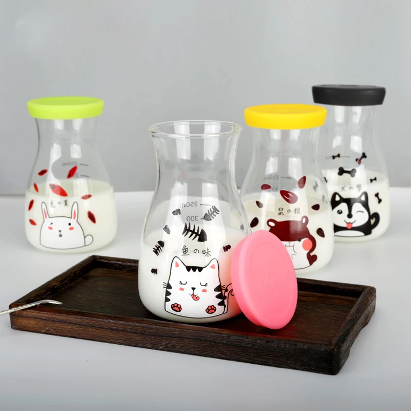 400 мл двойная кофейная чашка из боросиликатного стекла для холодных напитков