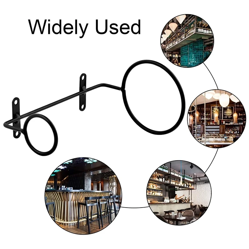 Настенный Винный Стеллаж 6 шт. демонстрационная стойка для винных бутылок с