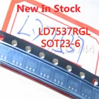 Чип питания ЖК-дисплея LD7537RGL LD7537RG LD7537 100% 37R, 10 шт.лот качества, SOT23-6