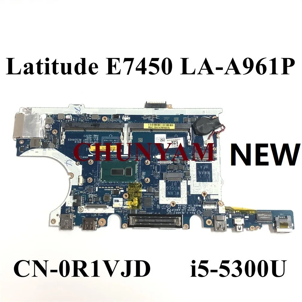 Восстановленная Рабочая деталь для ноутбука dell Latitude 14 7450 E7450 материнская плата