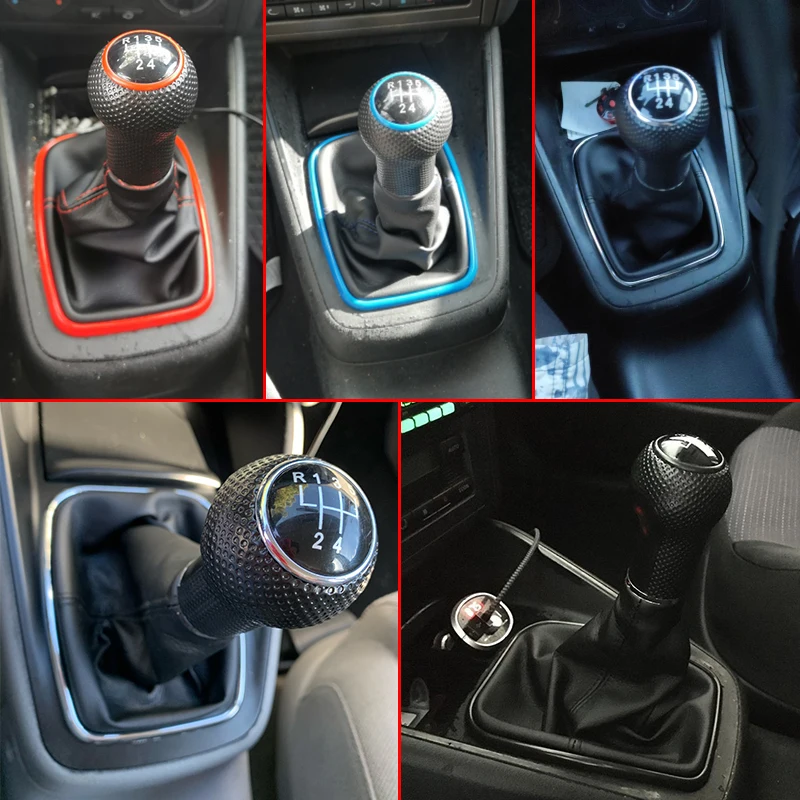 5 Скорость рукоятка для рычага переключения передач Противопыльный чехол из