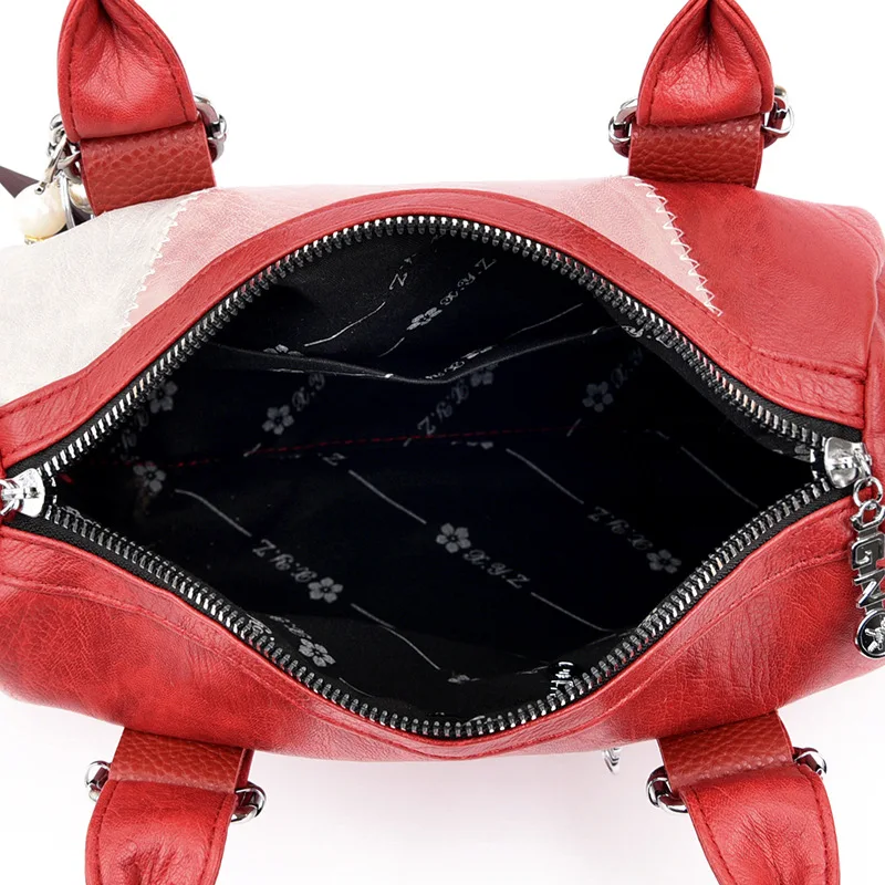 

Free shipping new trend leather handbags fashion women's bags shoulder messenger bag cowhide ladies handbag handbags