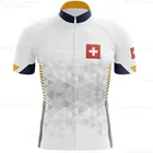 Джерси для велоспорта 2020, Швейцария, летние рубашки с коротким рукавом, Мужская велосипедная одежда, Майо, одежда для велоспорта, гоночные топы, велосипедная одежда