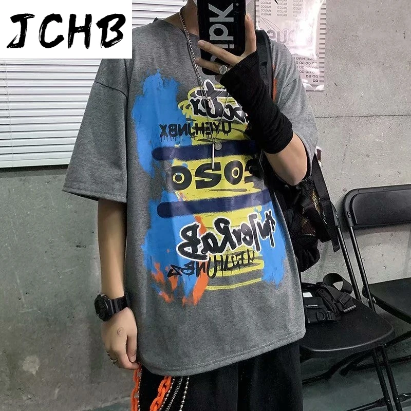 

2021 Thin Short Sleeved T-shirt Men Tshirt Letter Printing Vintage Tops Tees Shirts Hip Hop Tshirt Man Tops Dropshipping Camiset