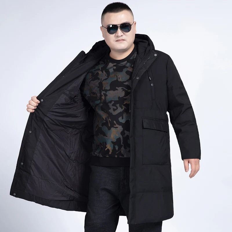 12XL 10XL 8XL 6XL 5X мужские Длинные парки hombre invierno, зимняя мужская куртка, повседневные парки, пальто с хлопковой подкладкой, Мужская Толстая теплая куртка