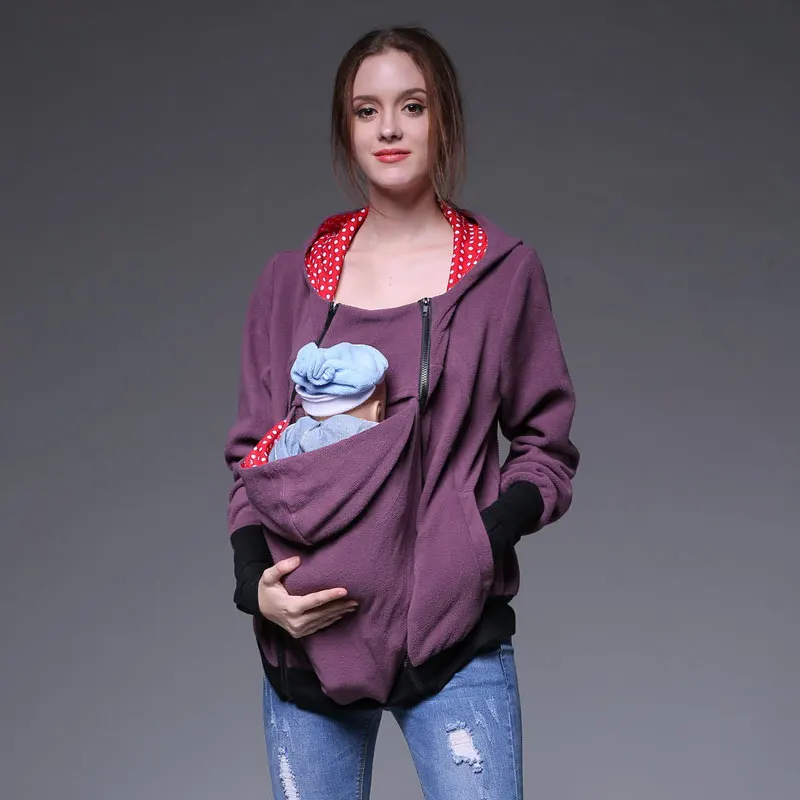 Детские мать кенгуру осенью и зимой clothing многофункциональный свитер модели для