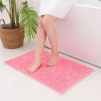 soft chenille bath mats chenille floor mat kitchen and living room carpet microfiber bathroom mat door non slip floor mat