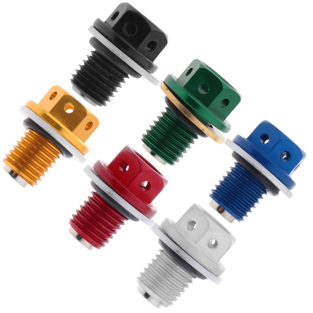 M12 Магнитная фреза для слива масла винт магнитная масляная пробка JDM мотоцикла