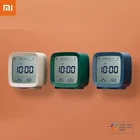 Bluetooth-будильник Xiaomi Cleargrass, умный контроль температуры, влажности, ЖК-экран, регулируемая ночник