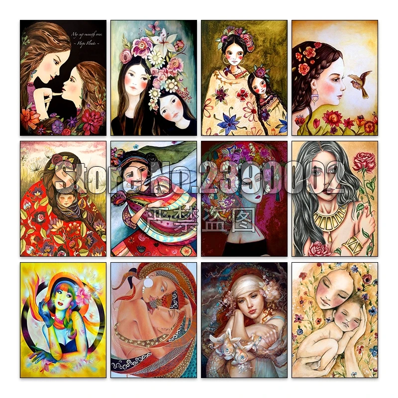 

5d Diy Diamond Painting Cross Stitch Diamond Embroidery Cartoon girl Diamond Mosaic Home Decor Hobbies Square Rhinestone Gifts