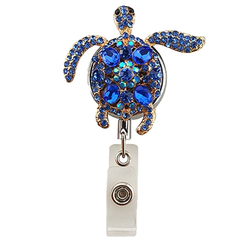 5 шт/лот Бесплатная доставка Bling Королевский синий черепаха медсестры выдвижная