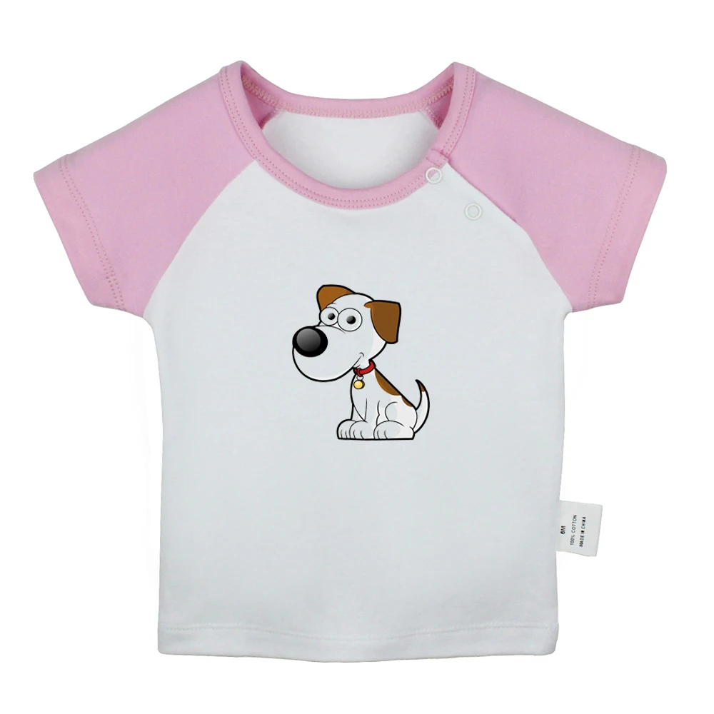 Мультяшные Ретро Винтажные Смешные Милые Красочные Мопсы дизайн новорожденных