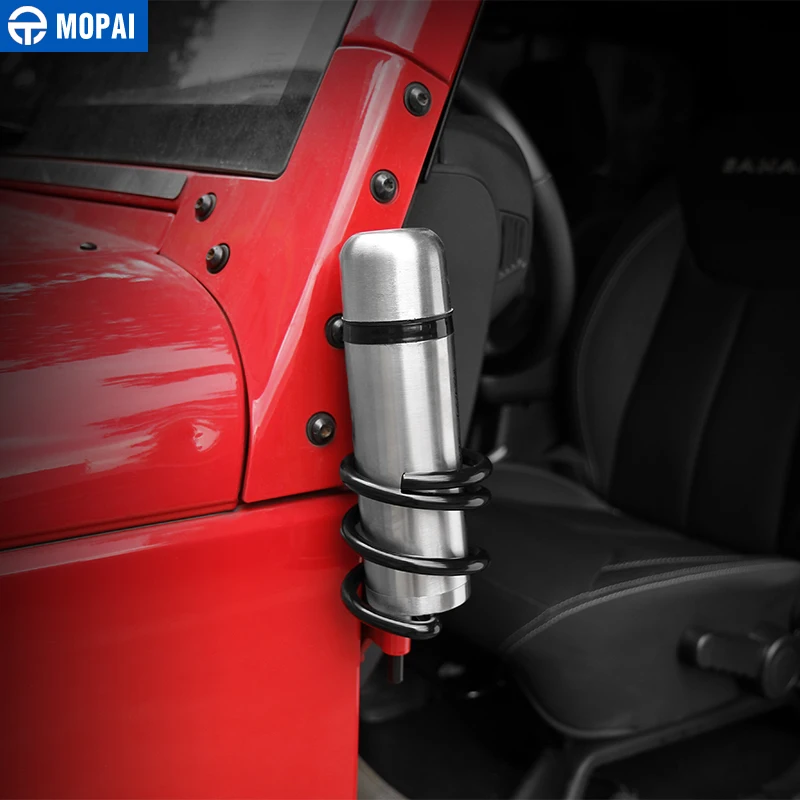 MOPAI Металлическая Автомобильная Боковая дверь держатель стакана для воды Jeep Wrangler