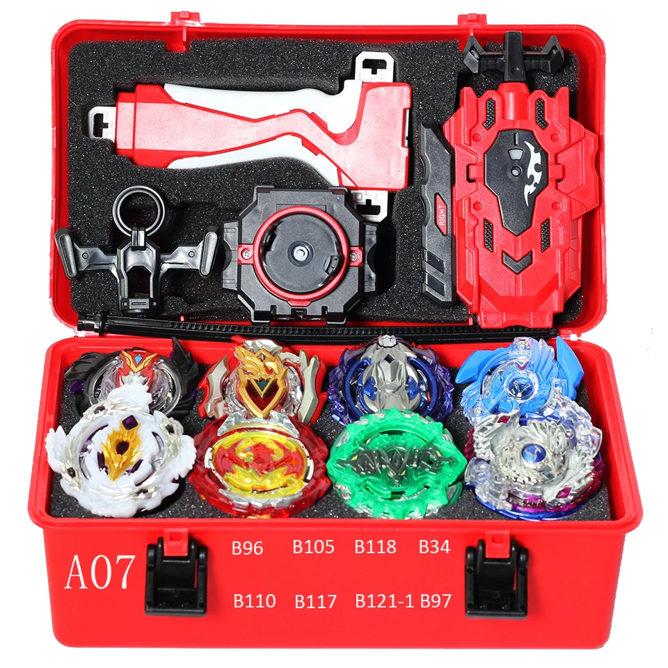 Популярный набор волчок Beyblade с лаунчером металлический Бог Искрящийся игрушка