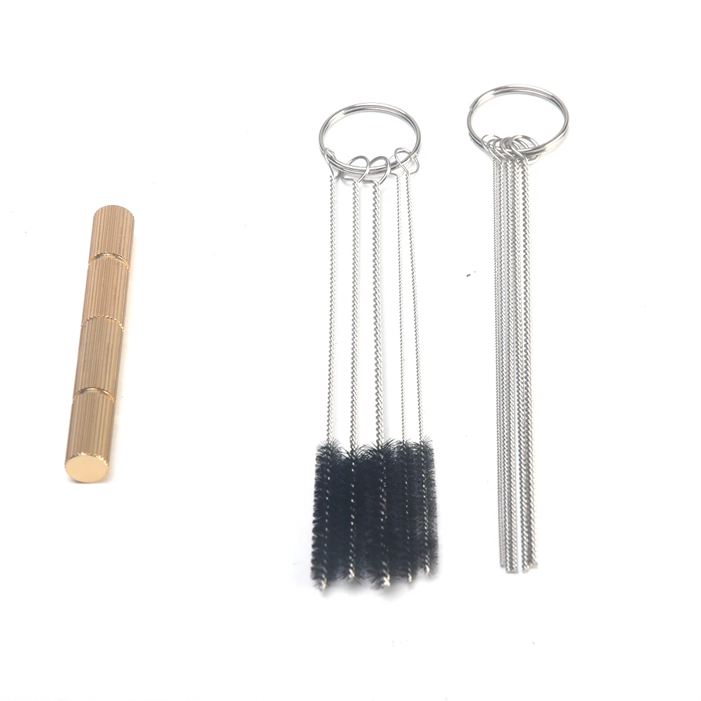 Долговечный Аэрограф практичный набор для чистки щетка сопла игла из