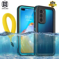 for huawei p40 pro p30 lite waterproof case for huawei p30 pro mate 30 pro shockproof cover for p20 pro p20 lite case silicone