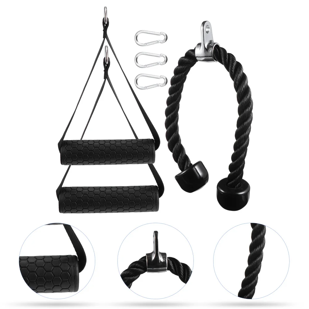 

1 Set/6pcs Portable Fitness Handle Workout Handle Exercise Equipment
