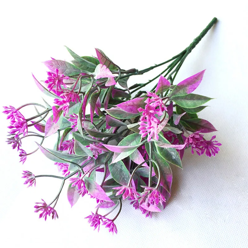 Искусственные цветы Stevia украшение для дома Красивый букет Флорес свадебной