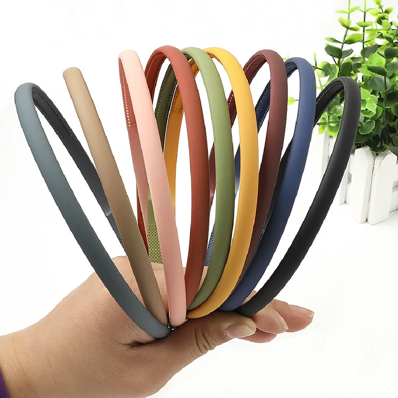 Женский обруч для волос ярких цветов повязка на голову летняя тонкая лента