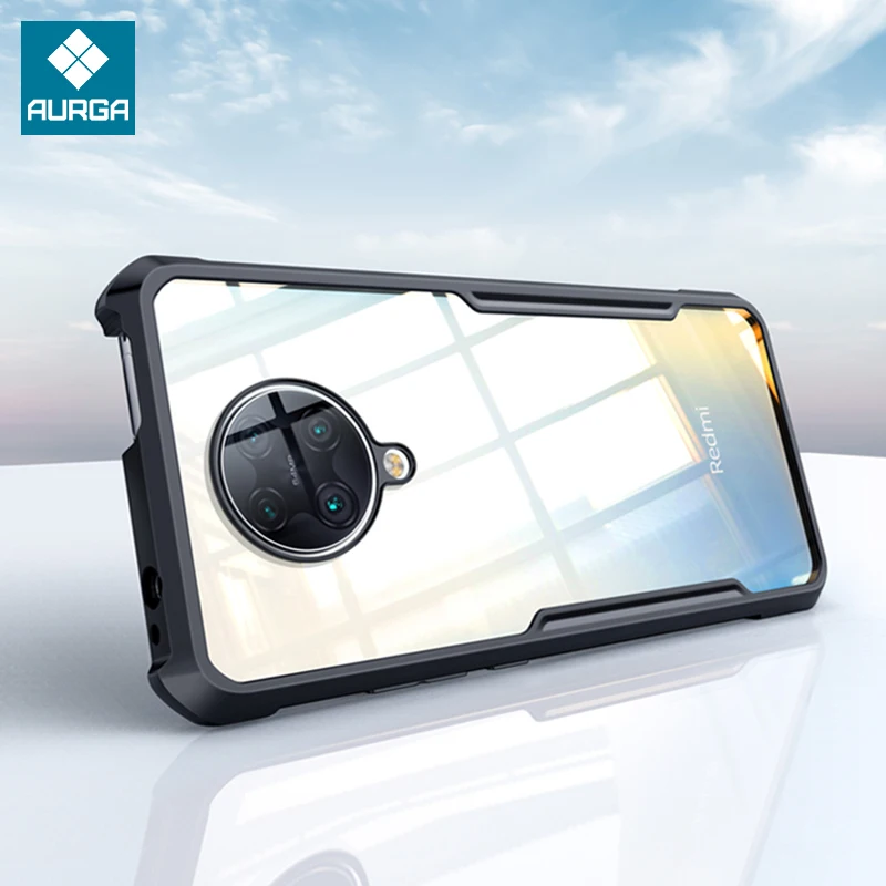 

For Poco F2 F3 Pro Case, AURGA Airbag Case, For Xiaomi Redmi K30 Ultra Case, Transparent Matte Protective Shockproof Phone Cover