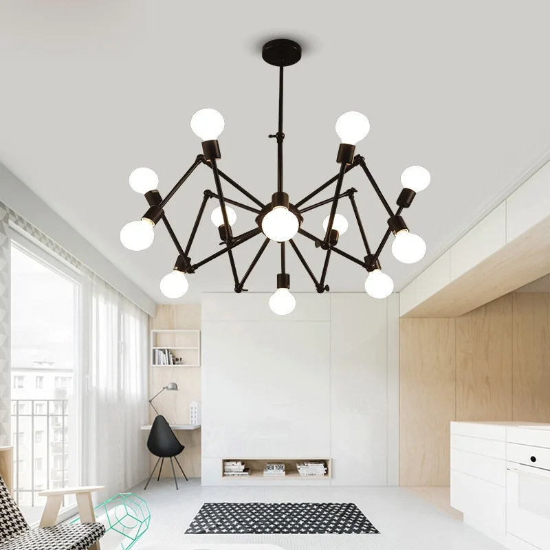 Американские Люстры В индустриальном стиле художественная Индивидуализация