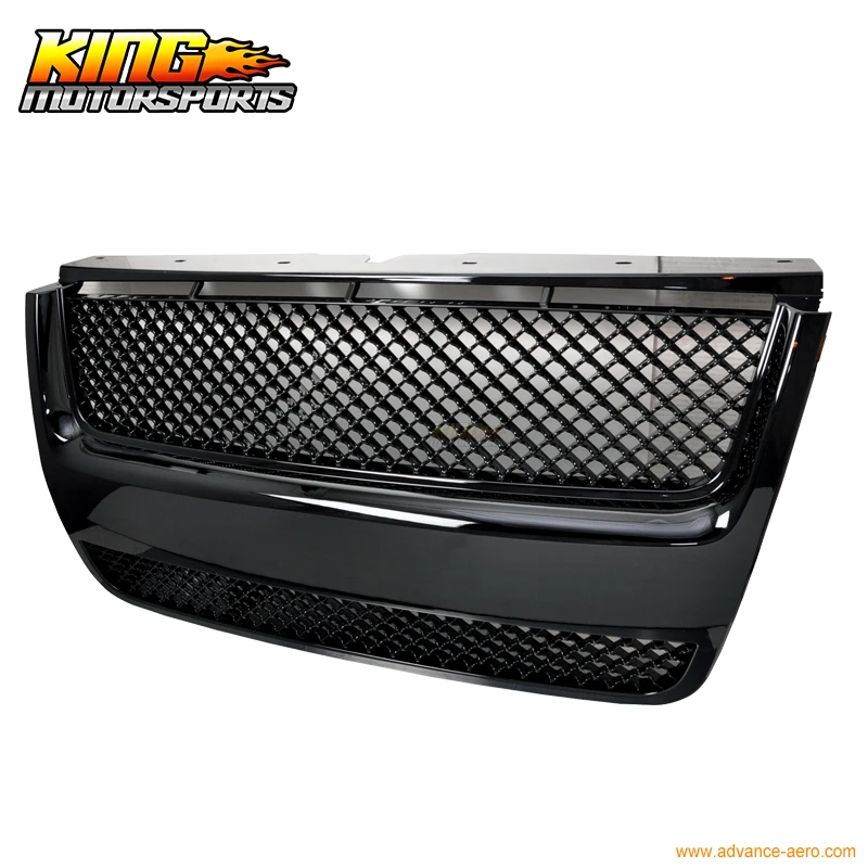 Подходит для 2007-2010 Ford Explorer Sport Trac Mesh Черная решетка капюшона США Бесплатная