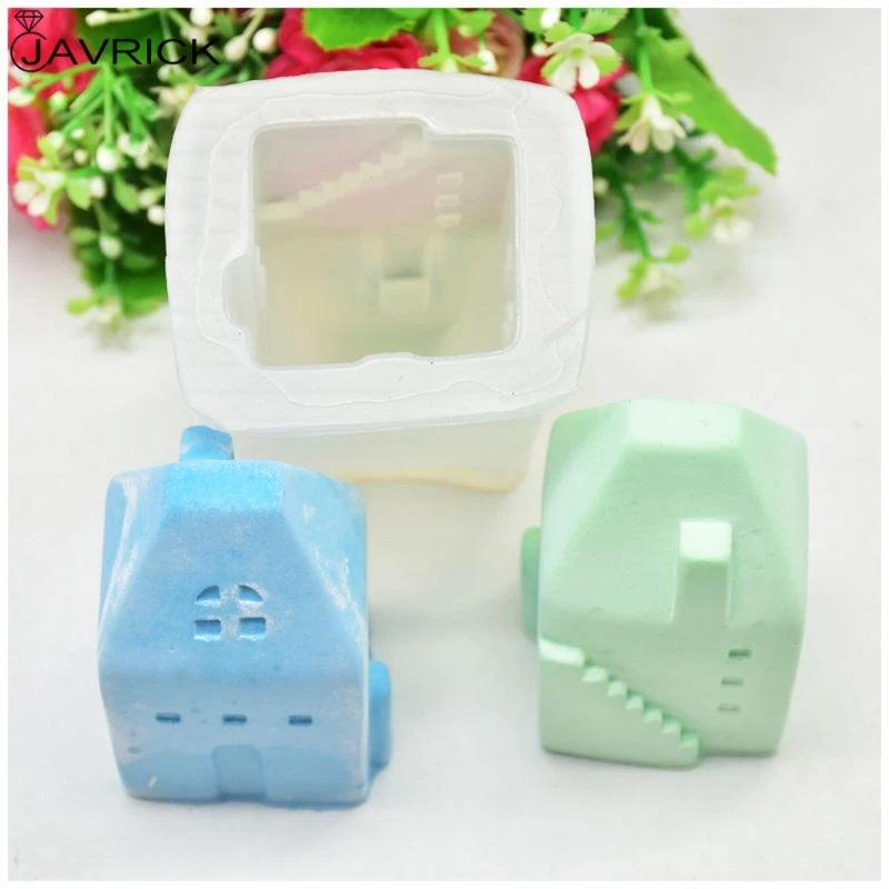 

Handmade Christmas House Resin Casting Mold Gingerbread Chocolate Fondant Mold Resin Epoxy DIY Crafts Jewelry Tools