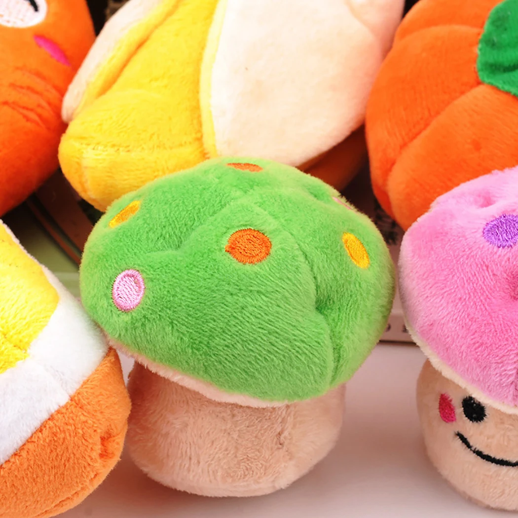 Милые плюшевые игрушки головоломки для собак кошек Squeaker скрипучий домашних