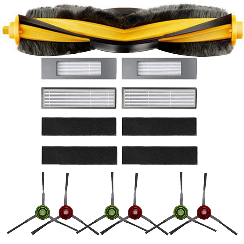 

Роликовая боковая щетка с фильтром для робота-пылесоса Ecovacs Deebot OZMO 920 950 T5 T8 Aivi