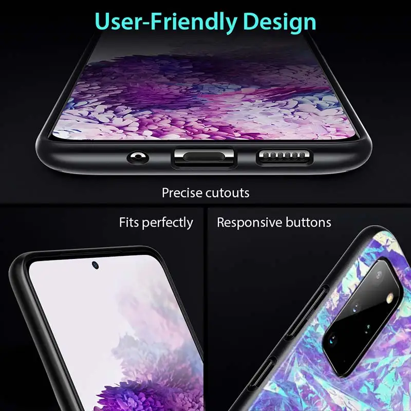 

Glitter Iridescent Color for Samsung S20 FE Ultra Plus A91 A81 A71 A51 A41 A31 A21S A11 A72 A52 A42 A32 A12 A02S Phone Case