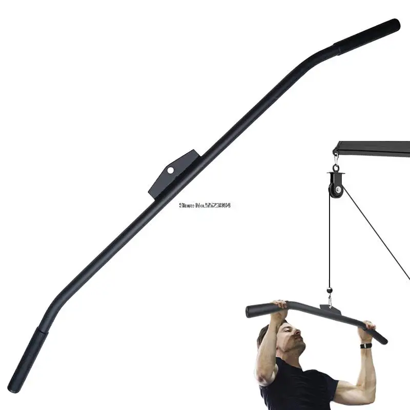 

Fitness Lat Pull Down T-bar Rowing Machine Grip Home Gym Tricep Blaster Training Pully Cable Machine Handle Attachment Load150KG